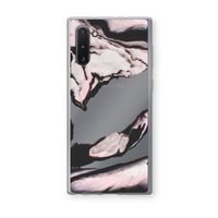 Roze stroom: Samsung Galaxy Note 10 Transparant Hoesje