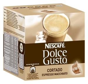 Nescafe Dolce Gusto Cortado Espresso Macchiato capsules  16 koffiecups Aanbieding bij Jumbo |  2 doosjes a 16 stuks