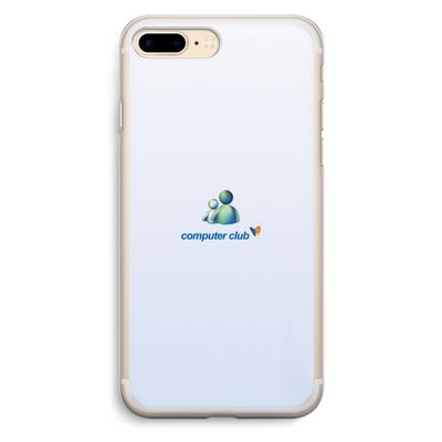 MSN: iPhone 7 Plus Transparant Hoesje
