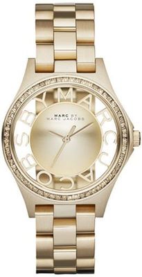 Horlogeband Marc by Marc Jacobs MBM3338 Staal Doublé 16mm