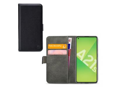 Mobilize Mobilize Classic Gelly Wallet Book Case Samsung Galaxy A21s Black