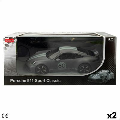 Politiewagen op Afstandsbediening Porsche 911 1:16 (2 Stuks)