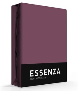 Essenza Hoeslaken Satijn Marsala-Lits-jumeaux (160x200 cm)