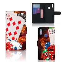 Huawei Y7 (2019) | Wallet Case | met Pasjes | Casino Huawei Y7 (2019) | Wallet Case | met Pasjes | Casino
