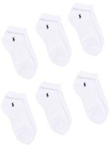 Polo Ralph Lauren lot de six paires de chaussettes - Blanc