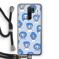 Gezichtjes: Xiaomi Redmi 9 Transparant Hoesje met koord