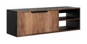 DTP Home Hangend TV-meubel 'Cosmo' Teakhout, 125cm