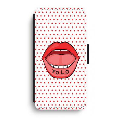 Yolo Denise: iPhone XR Flip Hoesje