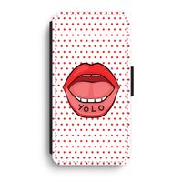 Yolo Denise: iPhone XR Flip Hoesje