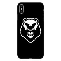 Angry Bear (black): iPhone XS Max Tough Case