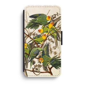 Carolinaparkiet: iPhone XR Flip Hoesje