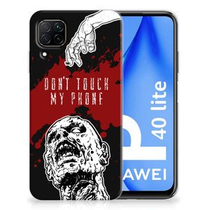 Huawei P40 Lite Silicone-hoesje Zombie Blood