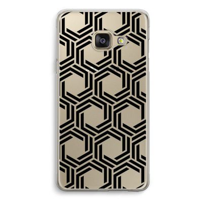 Geometrisch patroon: Samsung A3 (2017) Transparant Hoesje