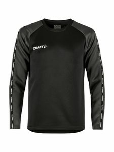 Craft 1912736 Squad 2.0 Crewneck Jr - Black/Granite - 146/152