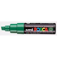 Paintmarker uni posca pc8k b schuin donkergroen