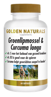 Groenlipmossel & curcuma longa 60 Capsules