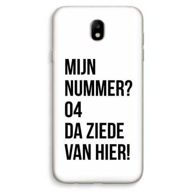 Da ziede van hier: Samsung Galaxy J7 (2017) Transparant Hoesje