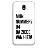 Da ziede van hier: Samsung Galaxy J7 (2017) Transparant Hoesje