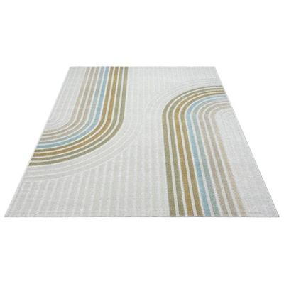 Karpet24 Mira - Stijlvol Boogpatroon Vloerkleed voor Binnen & Buiten-80 x 150 cm