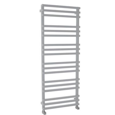 Designradiator Sapho Fantina Recht 50x121,5cm 495W Zilver