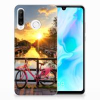Huawei P30 Lite | Silliconen Back Cover | Amsterdamse Grachten