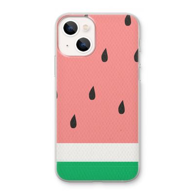 Watermeloen: iPhone 13 mini Transparant Hoesje
