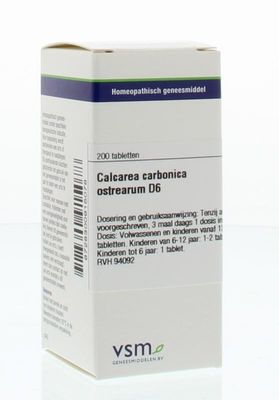 VSM Calcarea carbonica ostrearum D6 (200 tab)