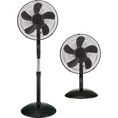 MFA1 2-in-1 statief- en tafelventilator zwart Ventilator