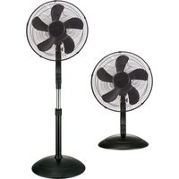 MFA1 2-in-1 statief- en tafelventilator zwart Ventilator