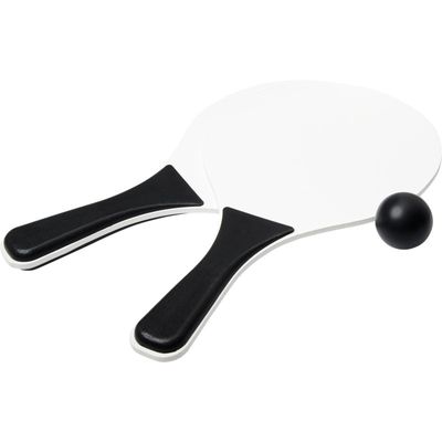 Zwart/witte beachball set buitenspeelgoed Zwart/witte beachball set buitenspeelgoed