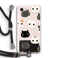 Katten: Pixel 3 XL Transparant Hoesje met koord