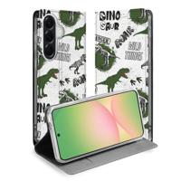 Samsung Galaxy A57 Smart Cover Hoesje Dinosaurus