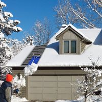Uitschuifbare Dakhark Lichtgewicht Aluminium Sneeuwruimer met Verstelbare Handgreep Multifunctionele Sneeuwhark voor Sneeuw Bladeren