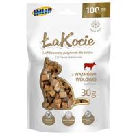 HILTON ŁaKocie Freeze dried beef liver - Kattensnoepje - 30g