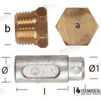 Ánodos para Lombardini TEN02350T - ANODO LOMBARDINI ZINC C/TAPON
