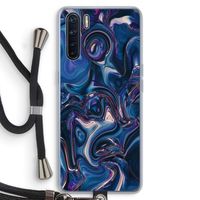 Mirrored Mirage: Oppo A91 Transparant Hoesje met koord