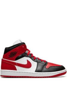 Jordan baskets Air Jordan 1 Mid "Alternate Bred Toe" - Rouge