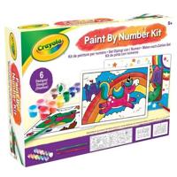 CRAYOLA Schilderen op Nummer Kit - 6 Schildersjablonen - Vanaf 5 jaar