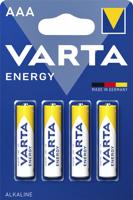 Batterij varta energy 4x aaa