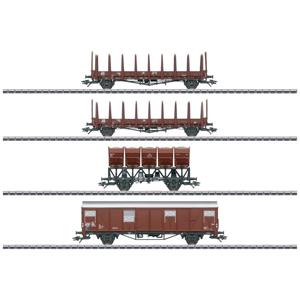 Märklin 46662 H0 4-delige set zelflossende wagens van de DB