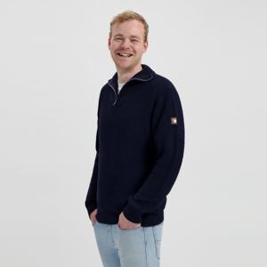 Travelin&apos; Men - mock neck - Marine - Maat L