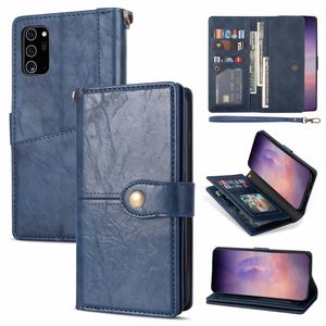 Samsung Galaxy S10 hoesje - Bookcase - Pasjeshouder - Portemonnee - Luxe - Kunstleer - Blauw