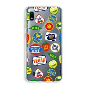Fruitsticker: Samsung Galaxy A10 Transparant Hoesje