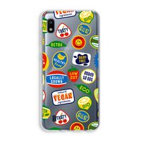 Fruitsticker: Samsung Galaxy A10 Transparant Hoesje