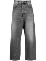 Sunflower straight-leg cotton jeans - Gris - thumbnail