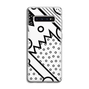 Pop Art #4: Samsung Galaxy S10 4G Transparant Hoesje