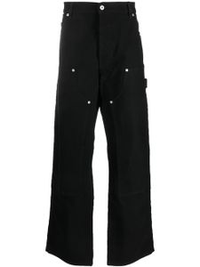 Heron Preston jean Vintage Wash Carpenter - Noir