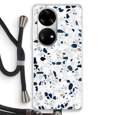 Terrazzo N°1: Huawei P50 Pro Transparant Hoesje met koord