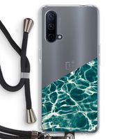 Weerkaatsing water: OnePlus Nord CE 5G Transparant Hoesje met koord