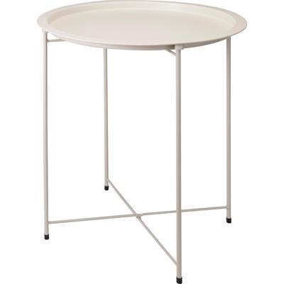 Bijzettafel beige ø47xh50cm Bijzettafel beige ø47xh50cm